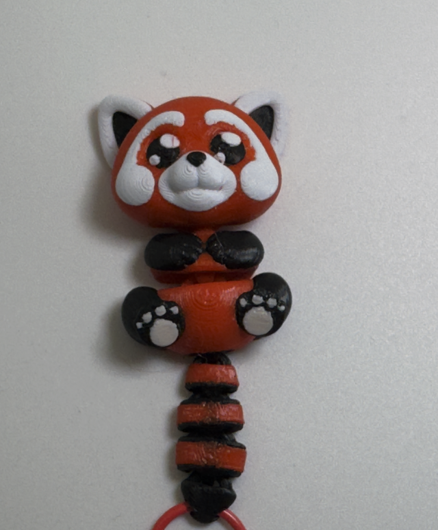 Red Panda Sleutelhanger