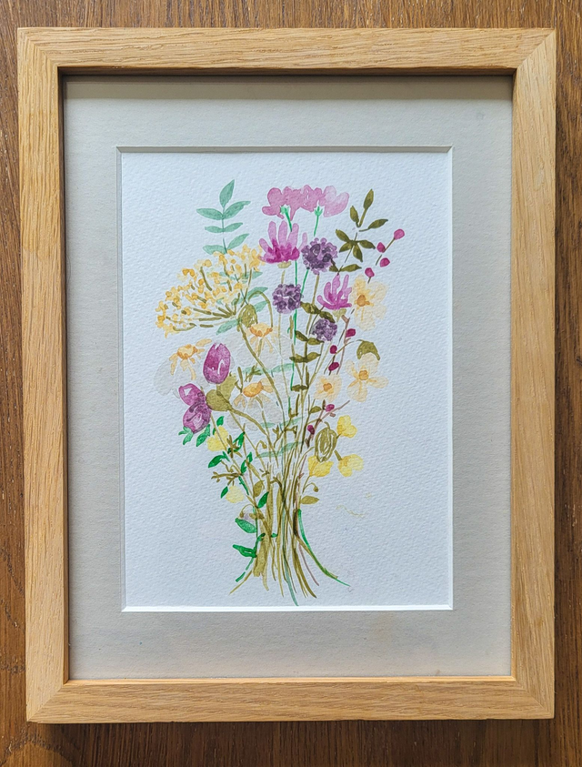 Un bouquet de fleurs 