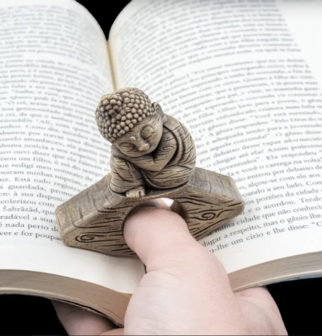 Bague de lecture Bouddha – Sérénité et élégance en impression 3D