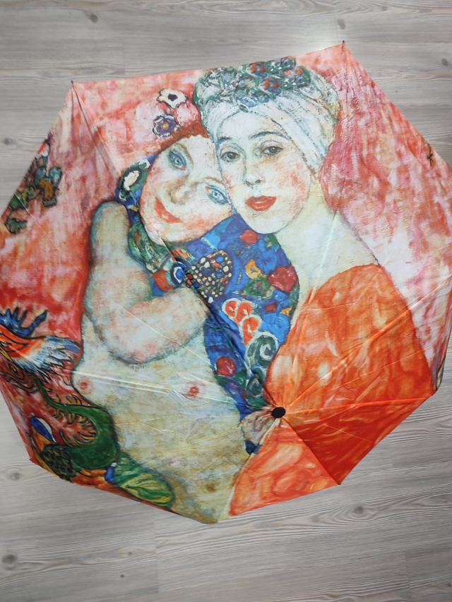 Ombrello Le due amiche di Gustav Klimt