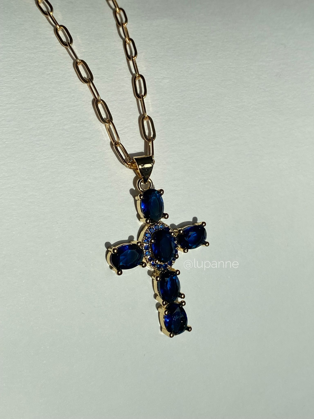 Collier Croix Magdalena 