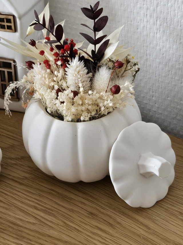 Citrouille fleurie 4