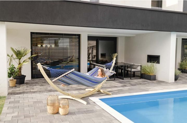 Krono StarSet Hamac à barre bleu