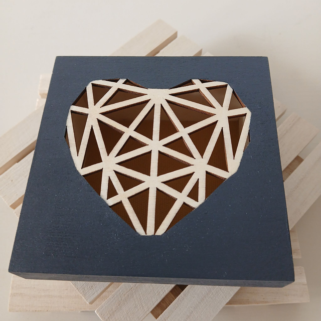 COFFRET ORIGAMI COEUR