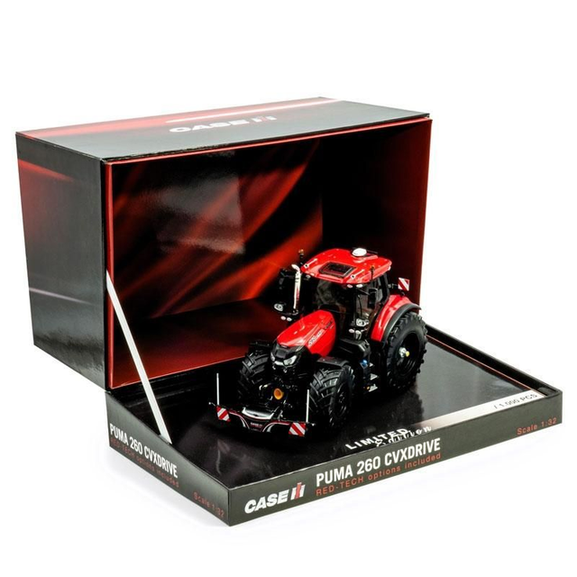 UH - Coffret Case-IH Puma 260 CVXDrive - Edition Limitee RED-TECH options - 1000 pcs

