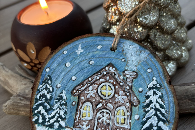 Boule de Noël Maison Pain d’épices 