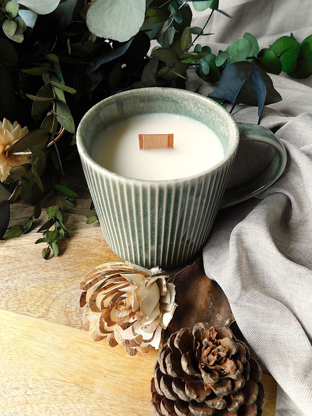 Bougie Parfumée tasse Noël 