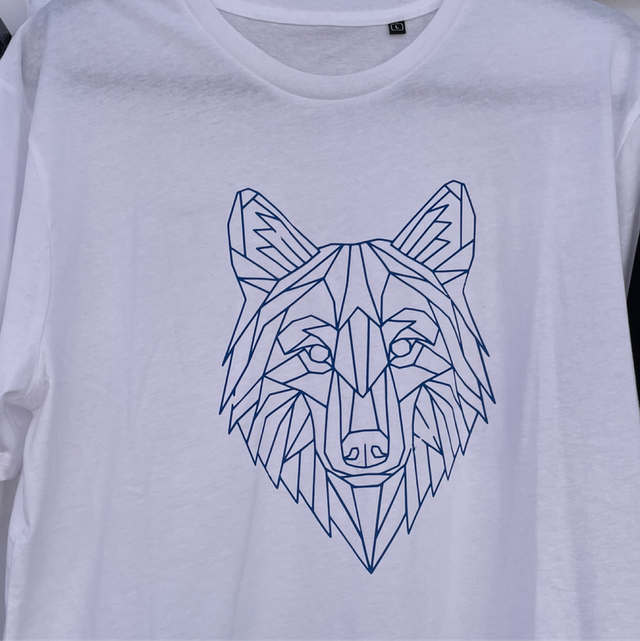Geometric Wolf T-shirt  | Tambas Prints