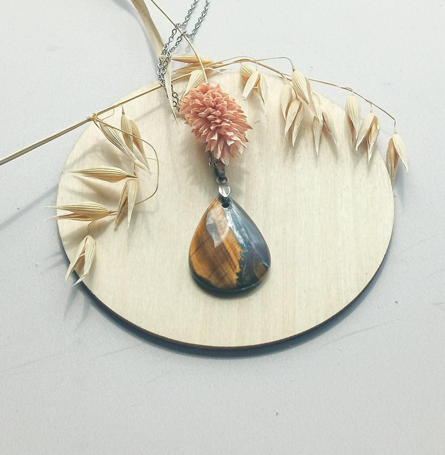 Collier oeil de tigre 