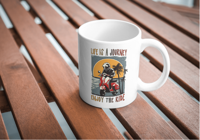 Mug 325 ml-Collection "I Love My Vespa"