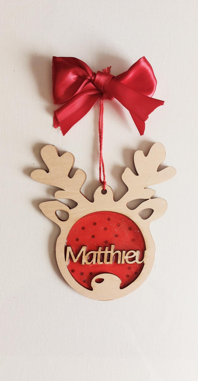 Boule Noël personnalisée 