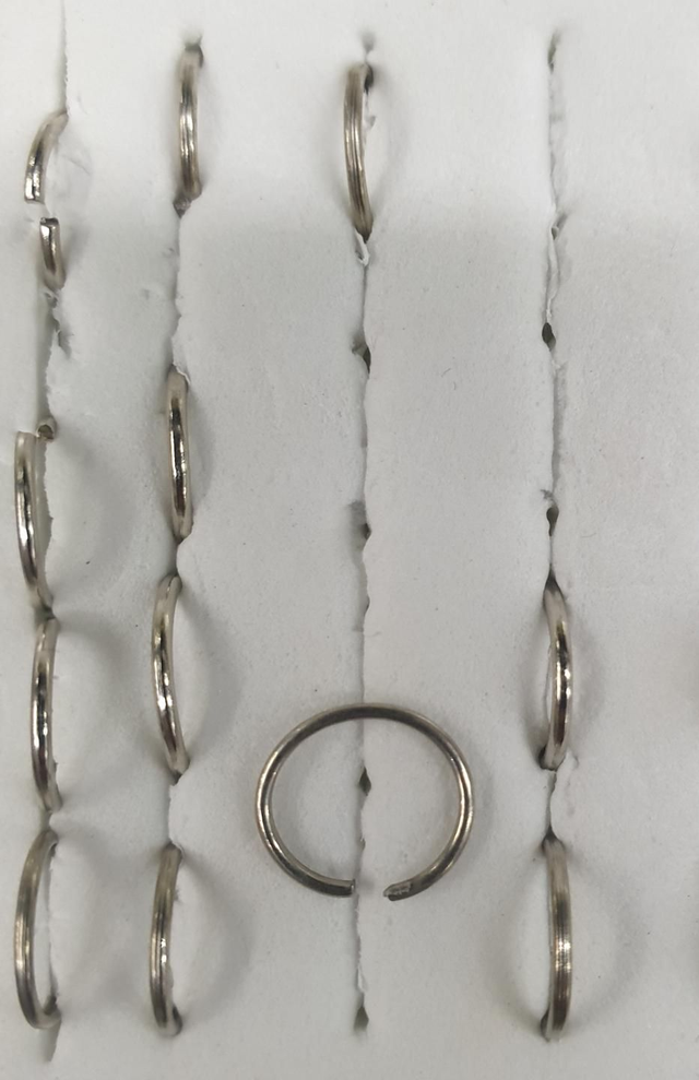 Nose Ring Stainless Steel Silver Color 