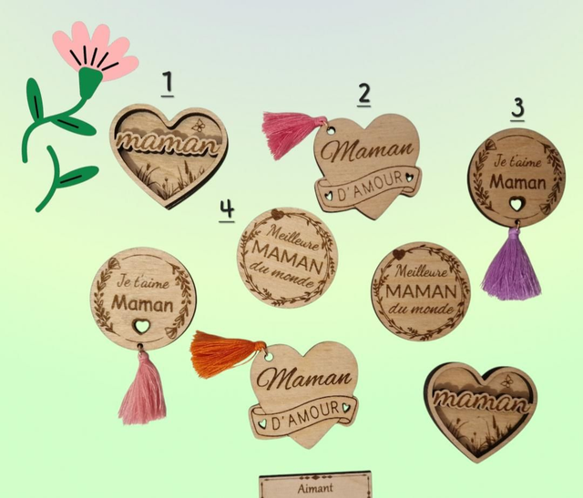 Aimants maman 