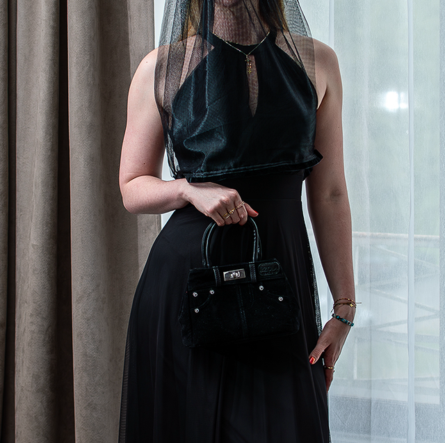 Sac à main  avec bandoulière noir 