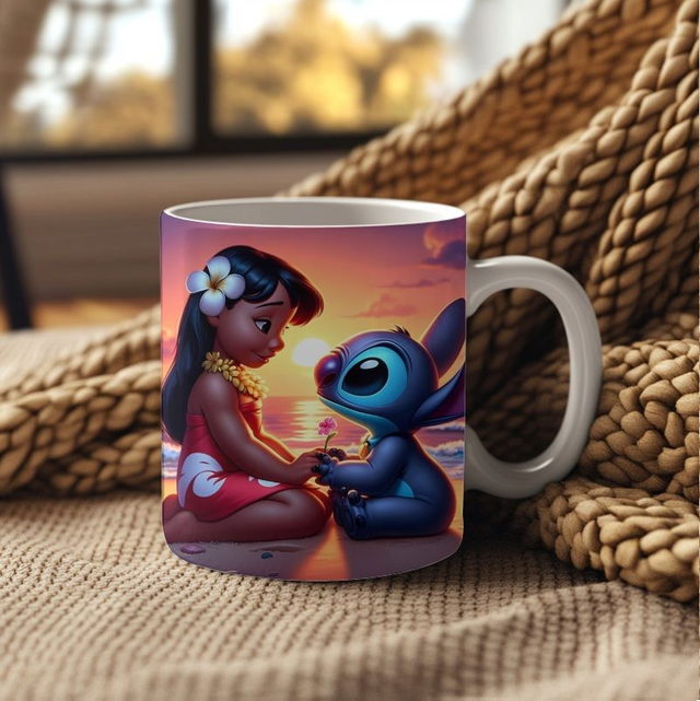 Mug lilo et stitch