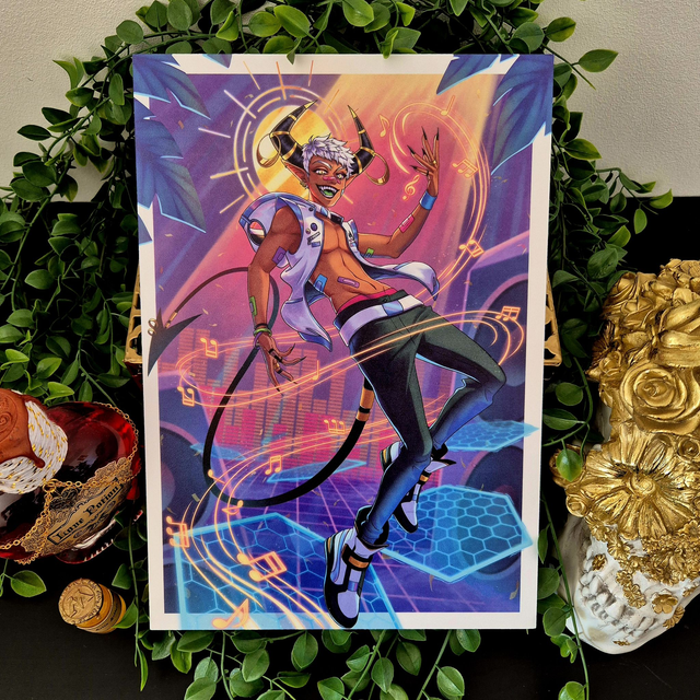 Tableau Print Forex PVC Meyhem, The Music Demon