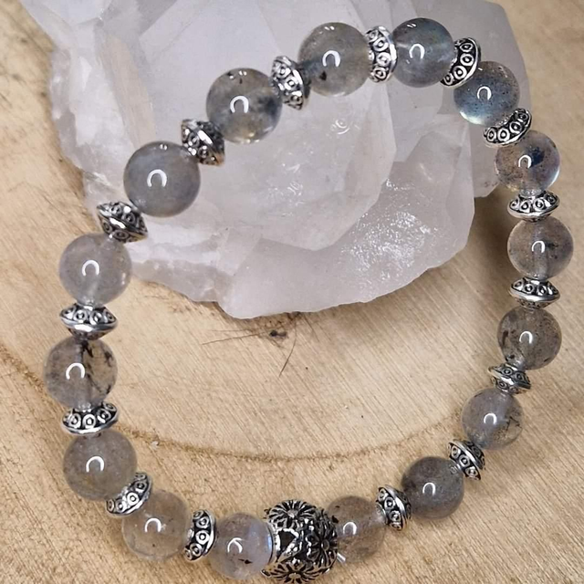 Bracelet en Labradorite Qualité Extra 