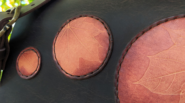 Sac taille M bubulles-feuilles d'érable