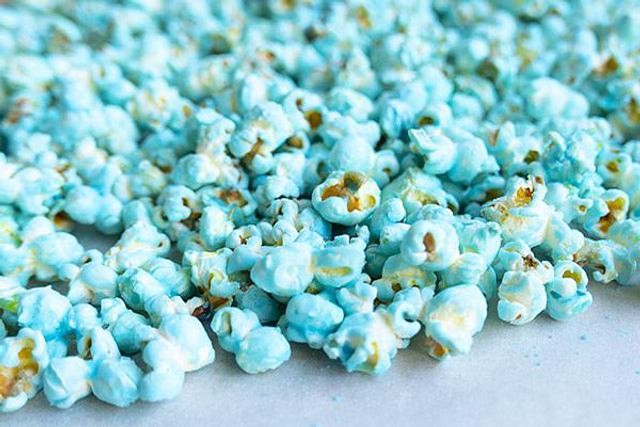 Popcorn goût Framboise bleu 