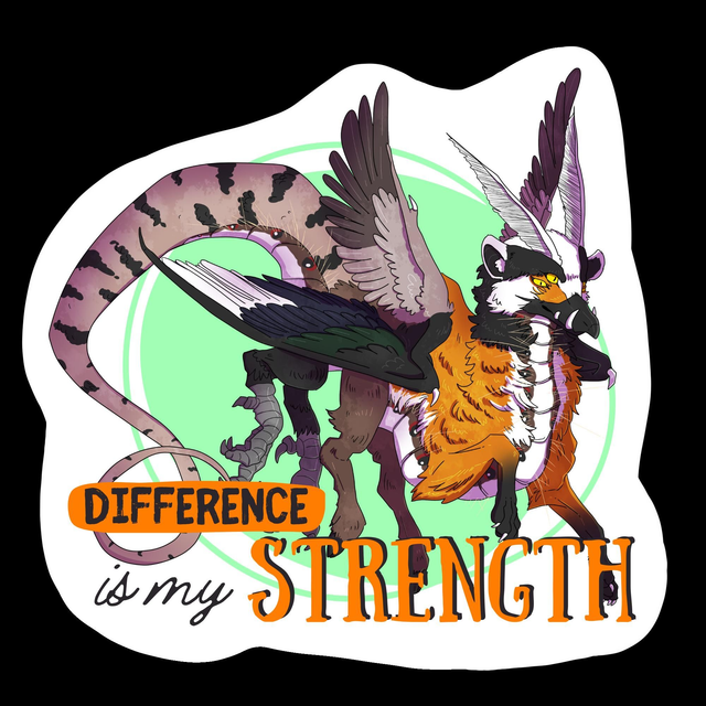 Sticker difference is my strenght