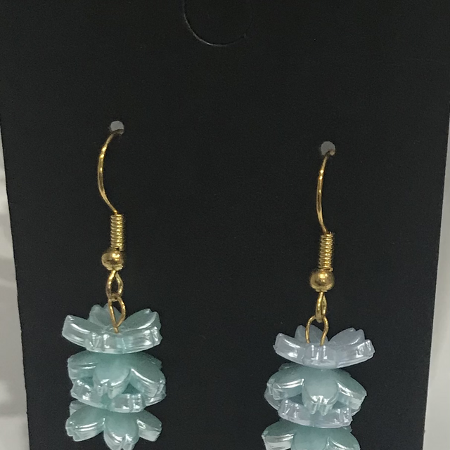 Blue Dangling Earrings- BDE2546