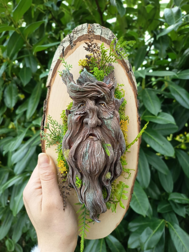 Ent de Printemps - Sculpture fantastique 