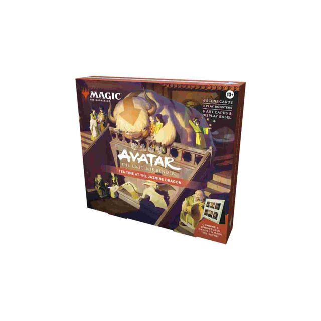 Avatar ENGLISH The Last Airbender Scene Box Tea Time at The Jasmine Dragon ENG - Magic Inglese