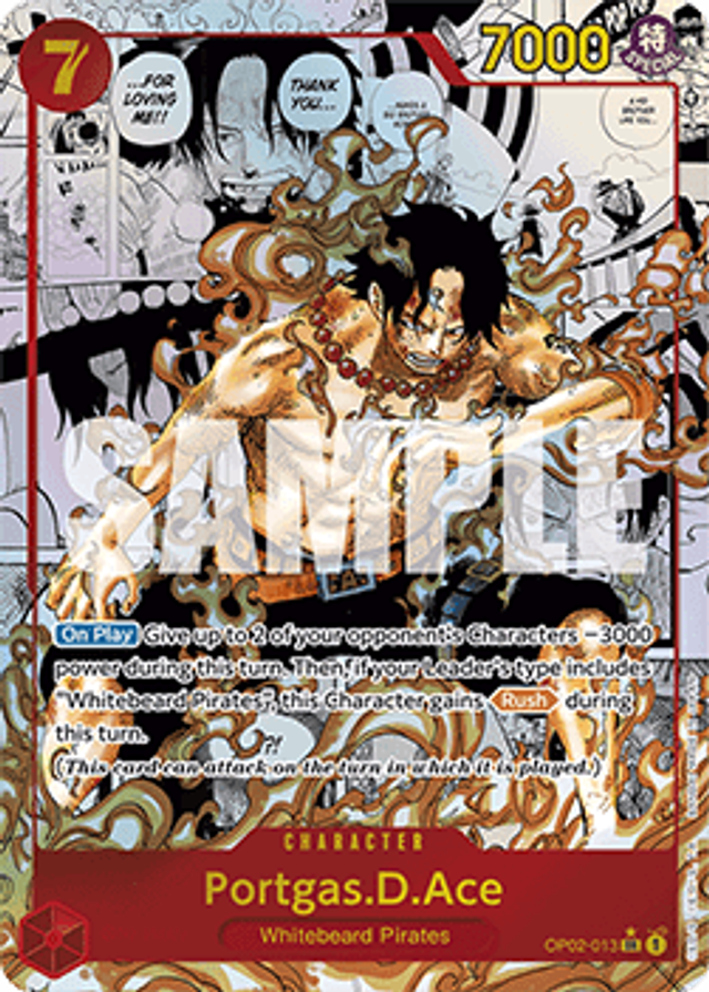 Portgas.D.Ace (OP02-013) / MANGA PRB
