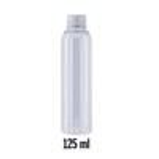 Flacon vide pet 125 ml bouchon alu 