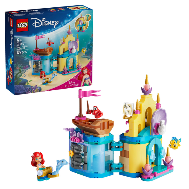 LEGO 43285 Disney Arielles Magisches Mini-Schloss