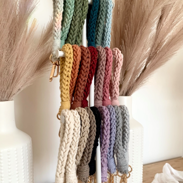 Wild &amp; Clay Wristlet Keychain