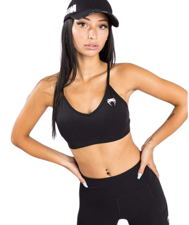 BRASSIÈRE DE SPORT VENUM ESSENTIAL LOW IMPACT - NOIR