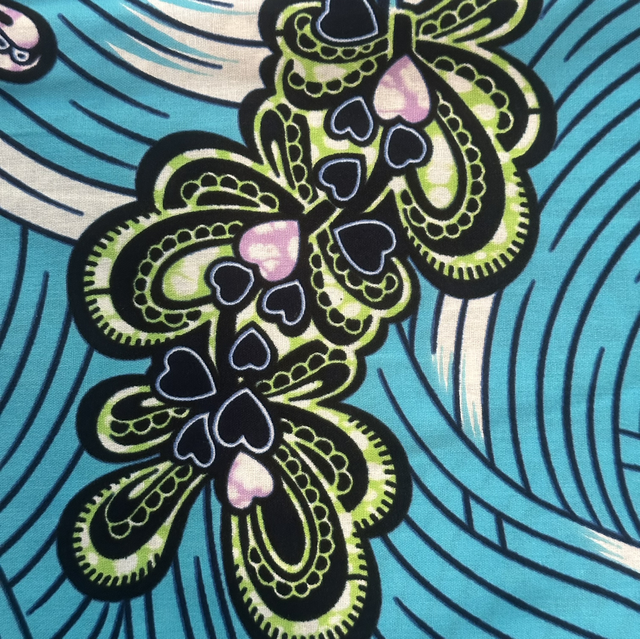 Wax Némézia 2m70 Coton