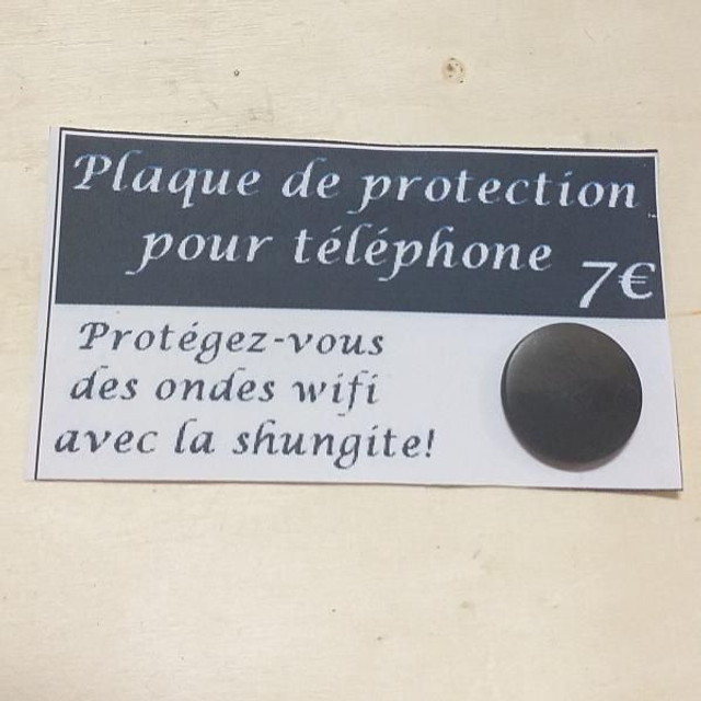 Plaque de shungite 