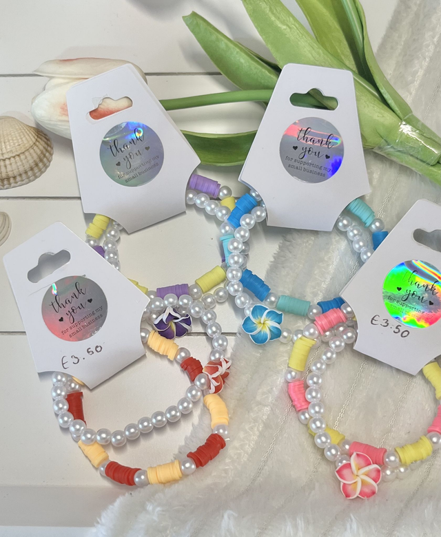 Hibiscus Hawaiian Flower Set