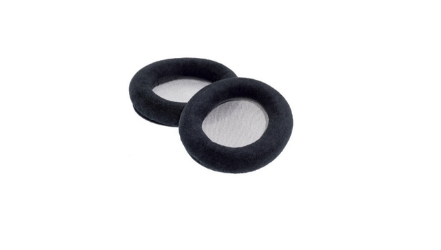 Ohrpolster Performance Velours schwarz, selbstklebend, 2 Stück