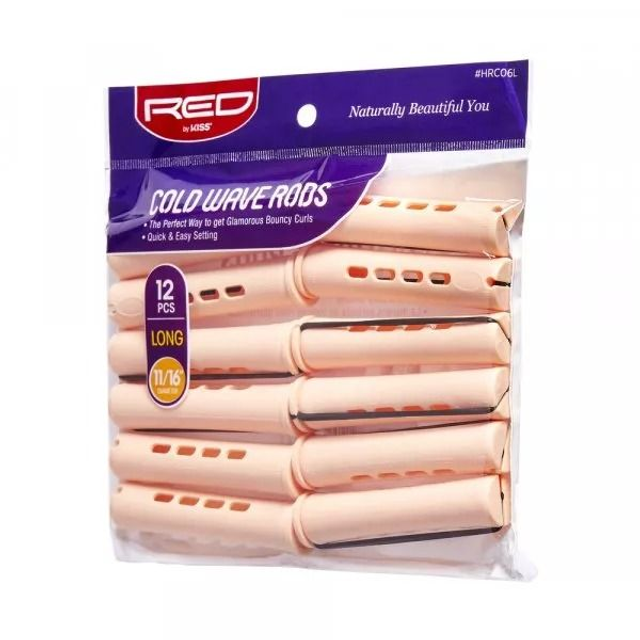 RED By Kiss: Cold Wave Rods - Long 11/16'' (HRC06L)