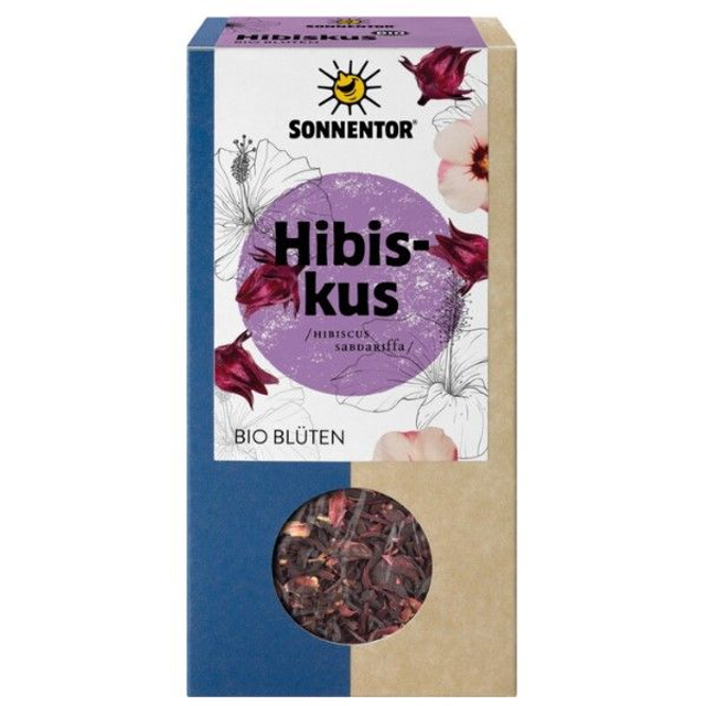Sonnentor Hibiskustee lose 80g Packung