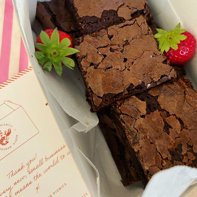 Cake- Gluten Free Brownies x 6