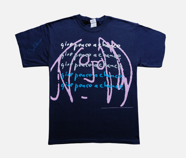 John Lennon Give Peace A Chance Official Merchandise T-Shirt