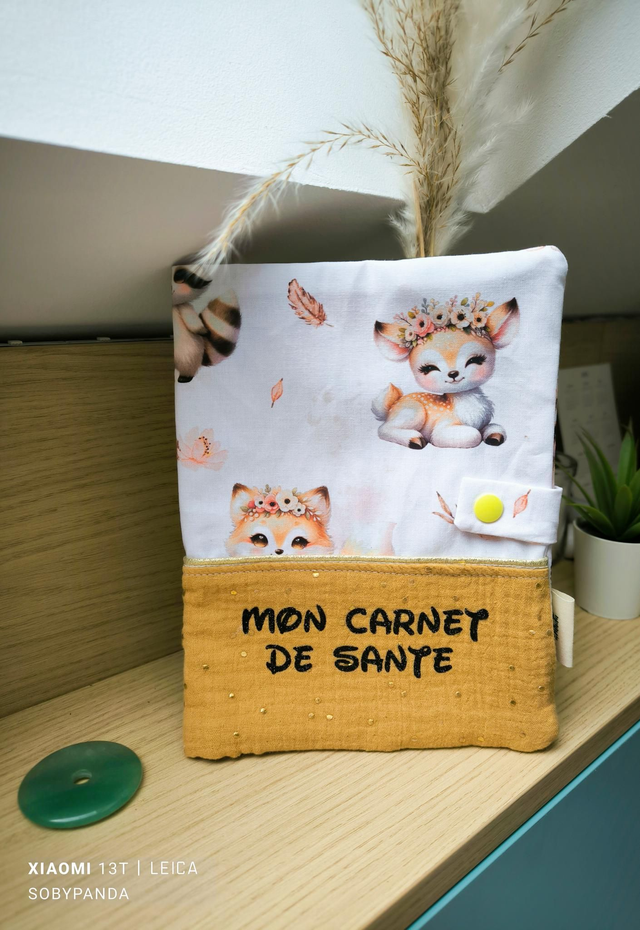 Protège carnet de santé 🦌