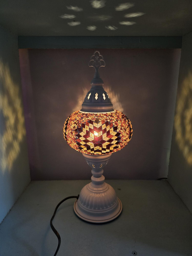 Large Mosaic Table Lamp