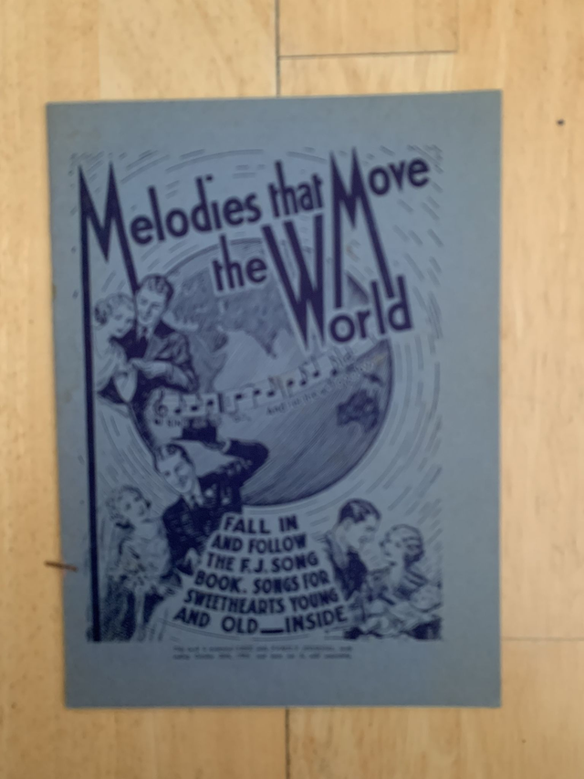 Melodies That Move The World. Family Journal 1930