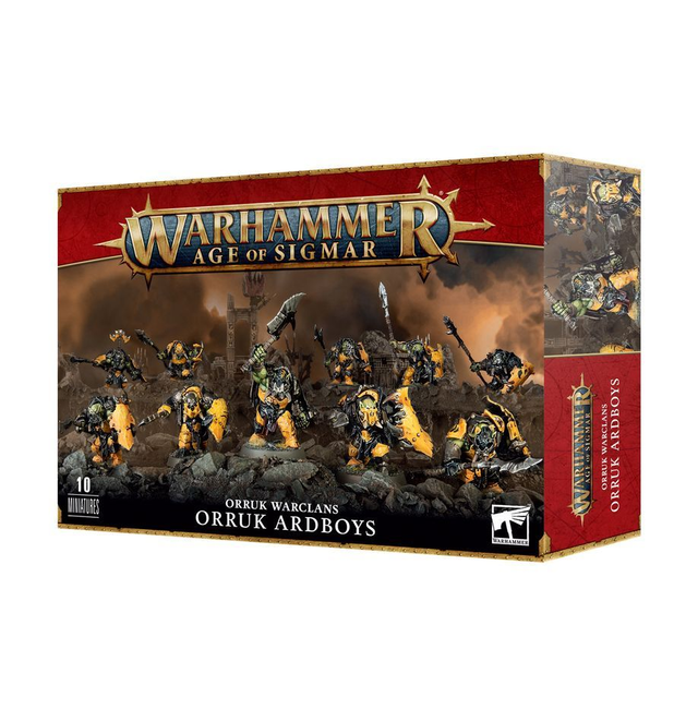 AoS - Warhammer - Orruk Warclans - Ardboys