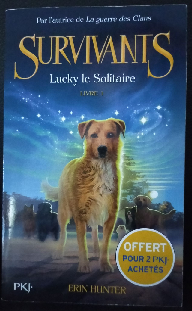 Survivants de Erin Hunter - livre 1 : Lucky le Solitaire