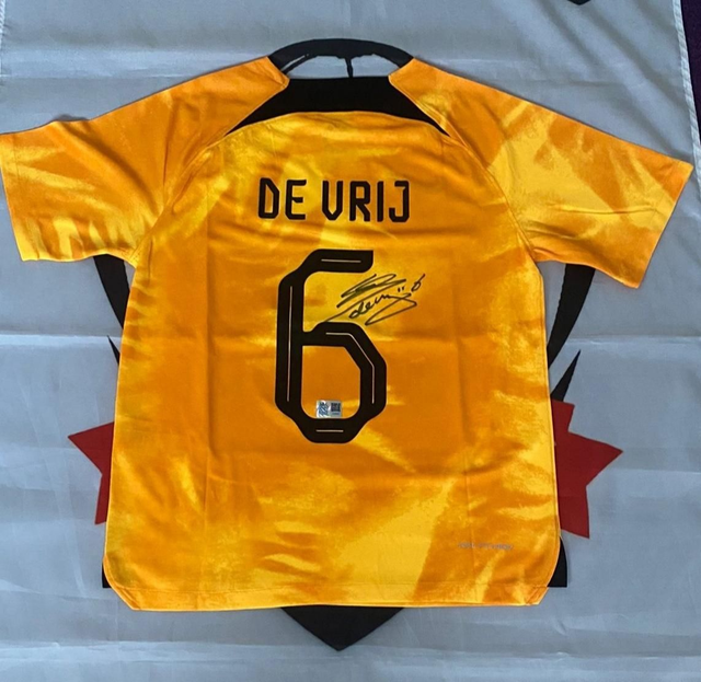 Gesigneerd Nederlands Elftal Shirt van Stefan de Vrij