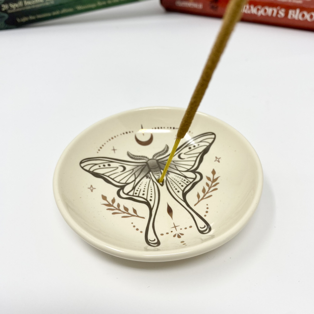 Luna Moth Räucherstäbchenhalter