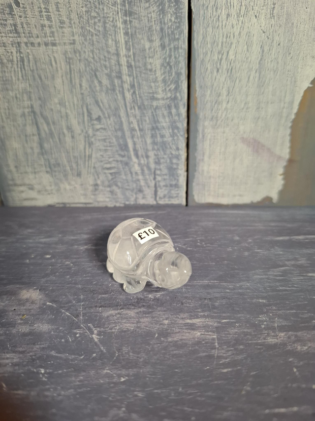 Clear Quartz Tortoise 