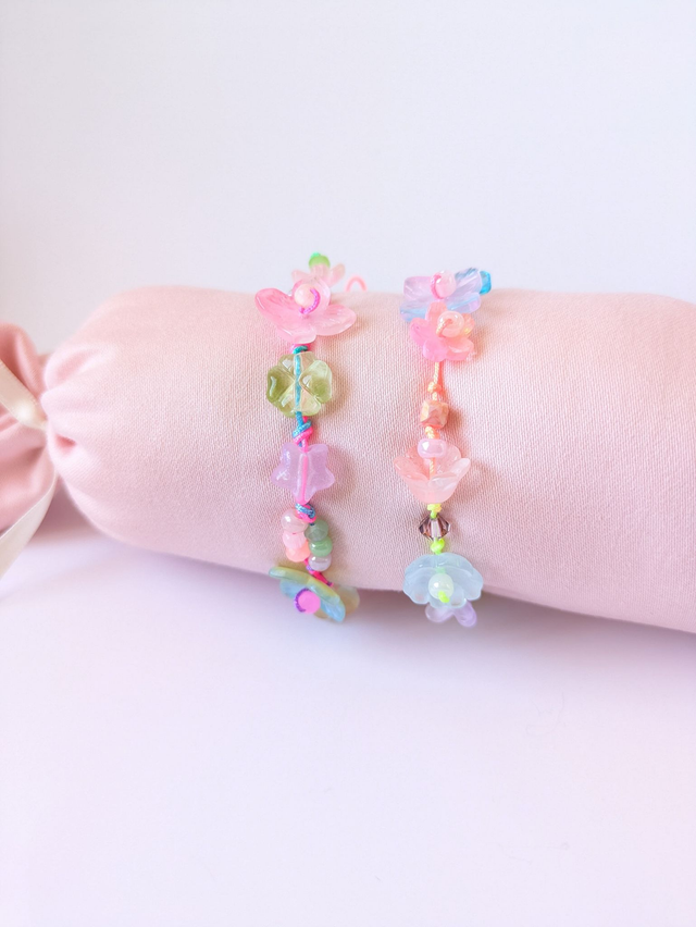 Bracelet Fleur Macaron