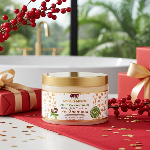 African Pride Moisture Miracle Aloe Coconut Water Pre-Shampoo